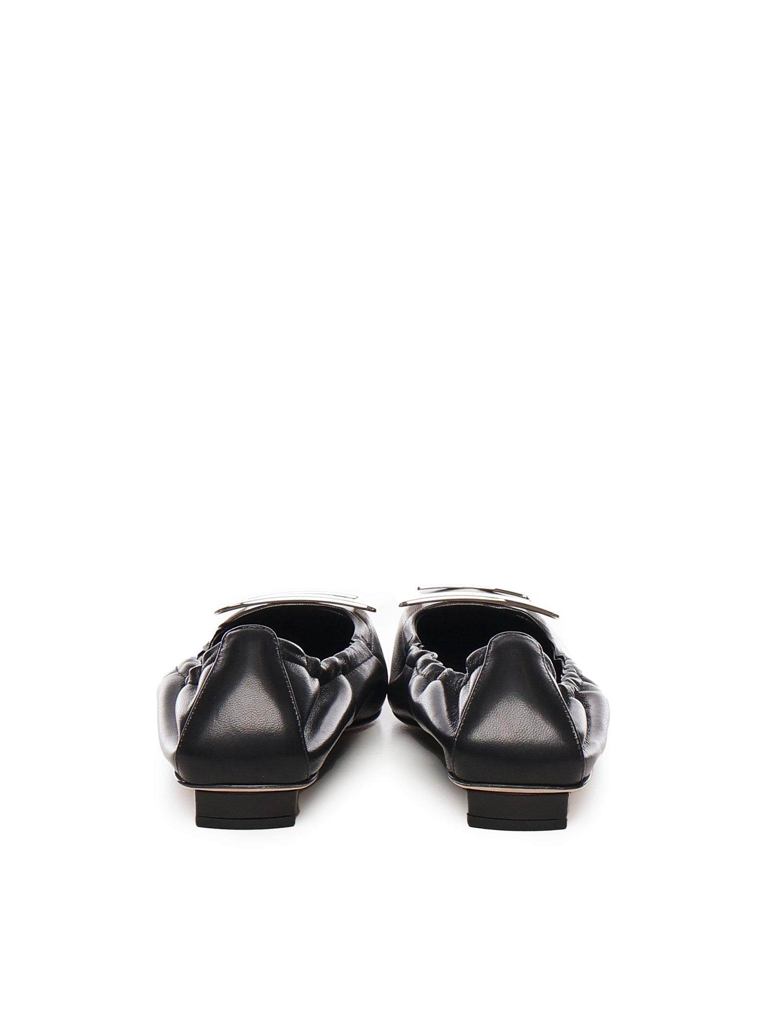 Ballerine Belle Vivier in pelle RVW7594104091T B999 ROGER VIVIER 
