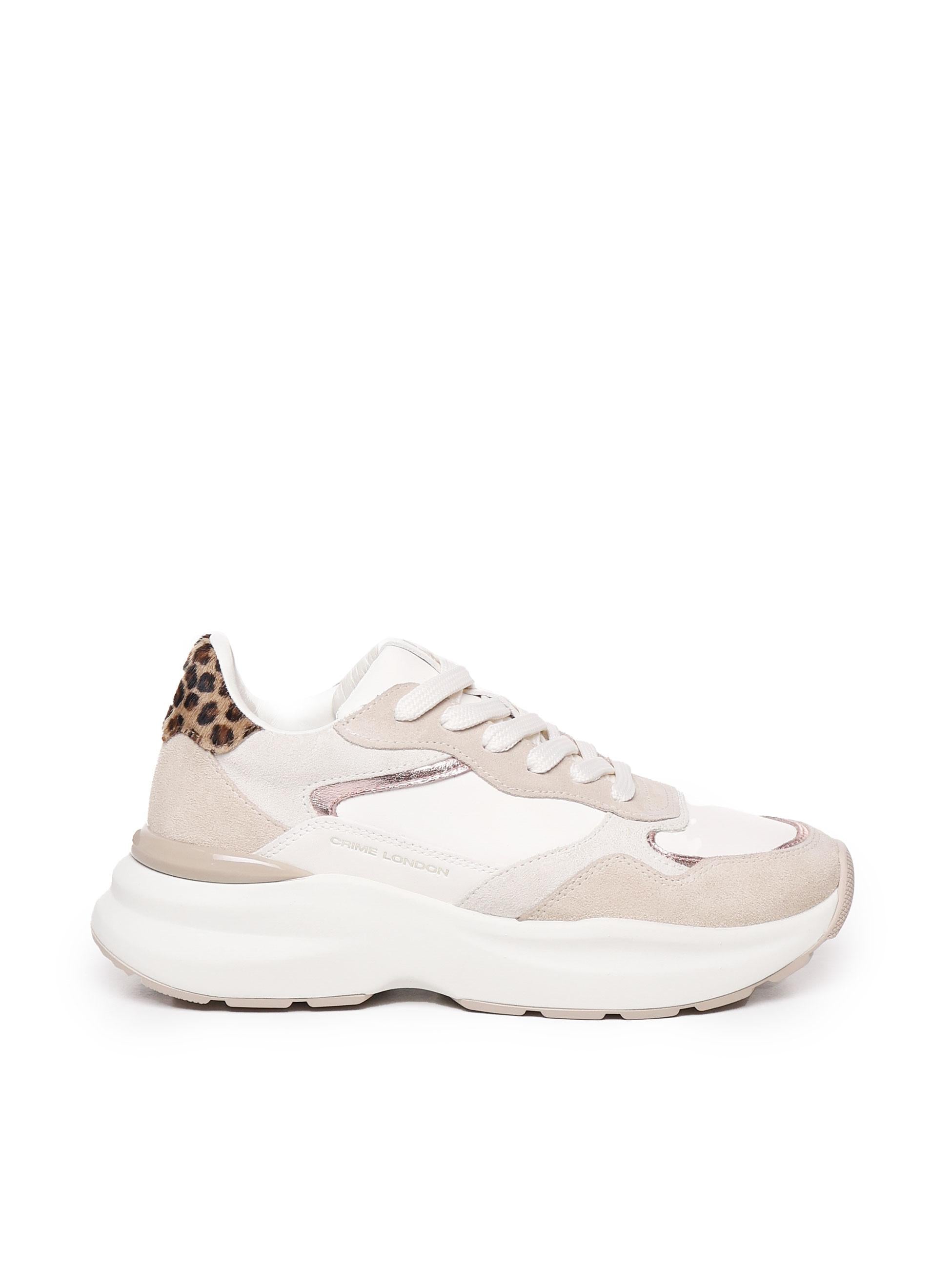 Sneakers in pelle e gomma 21702AA7 14 CRIME LONDON 