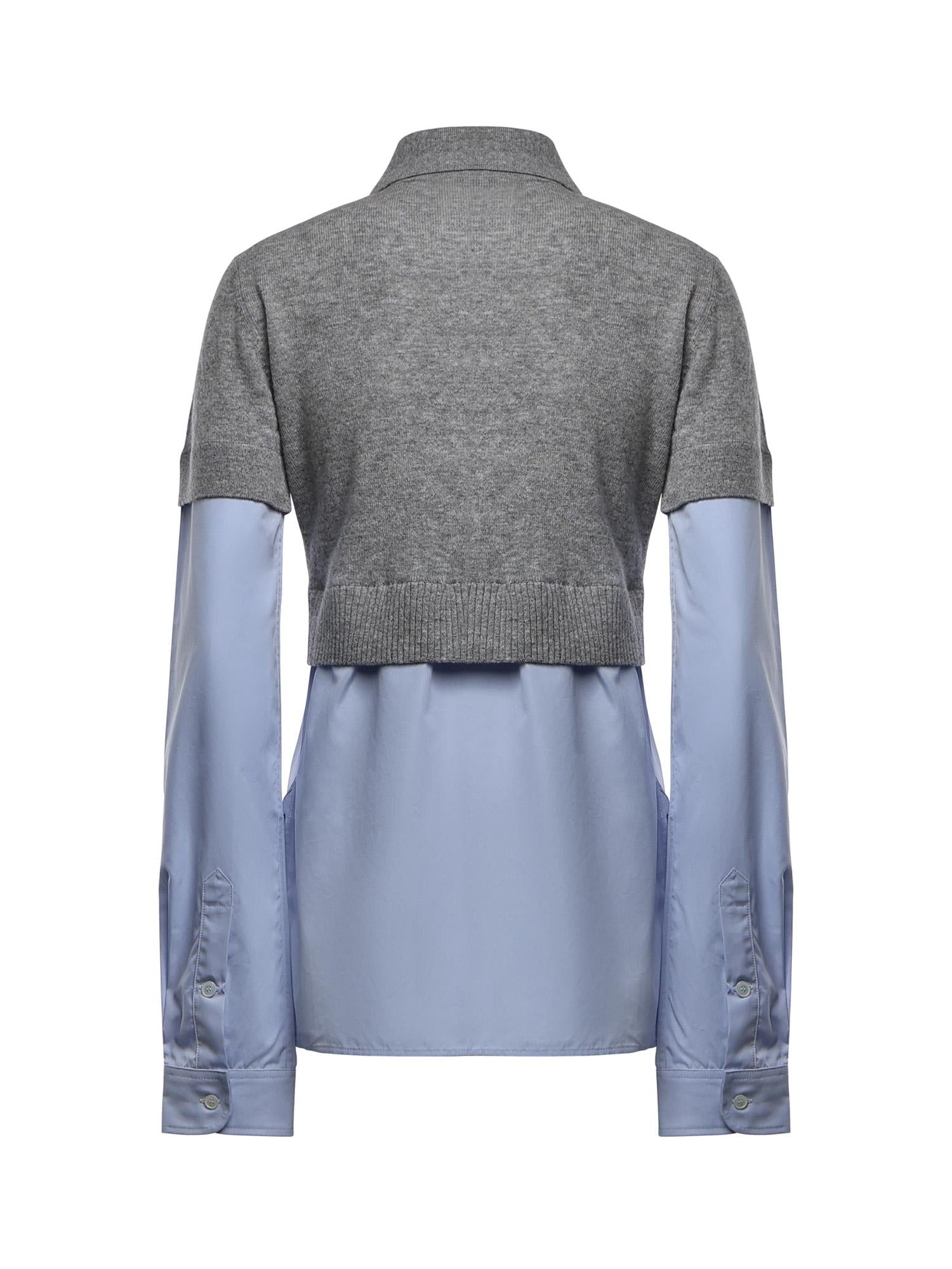 Cardigan-camicia in maglia 6K1237 3S26581262 STELLA McCARTNEY 