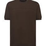 T-shirt in puro cotone BOB KAKI GIULIANO GALIANO 