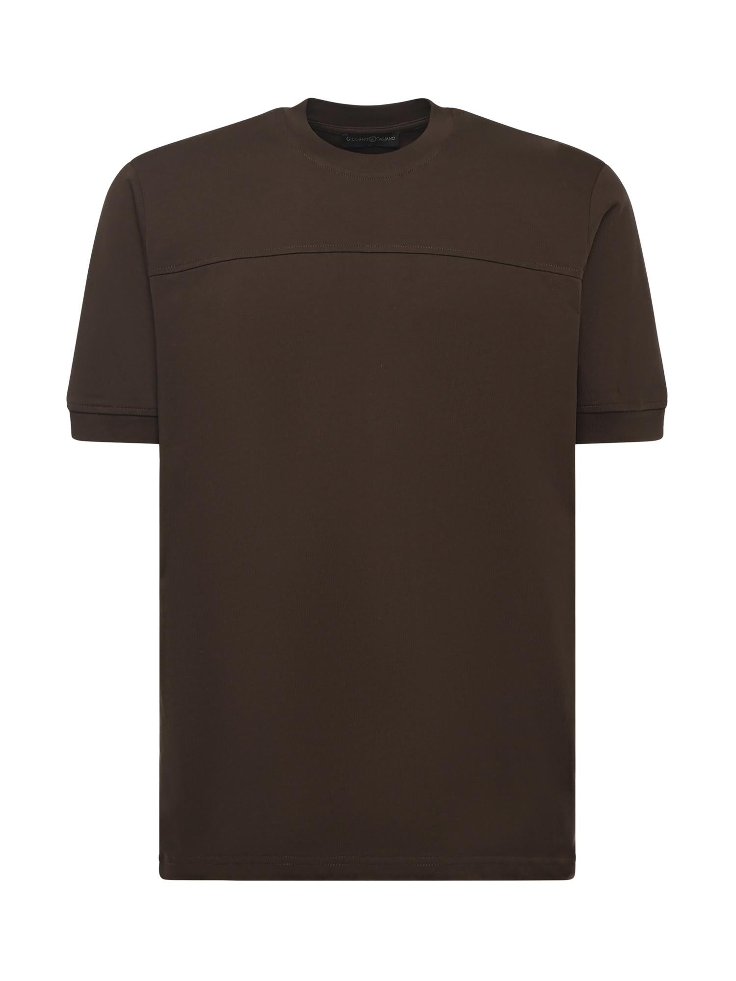 T-shirt in puro cotone BOB KAKI GIULIANO GALIANO 