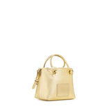 Mini bag in pelle con logo 73BP9VT02 LOLLI POPPOP GOLD V° 73 