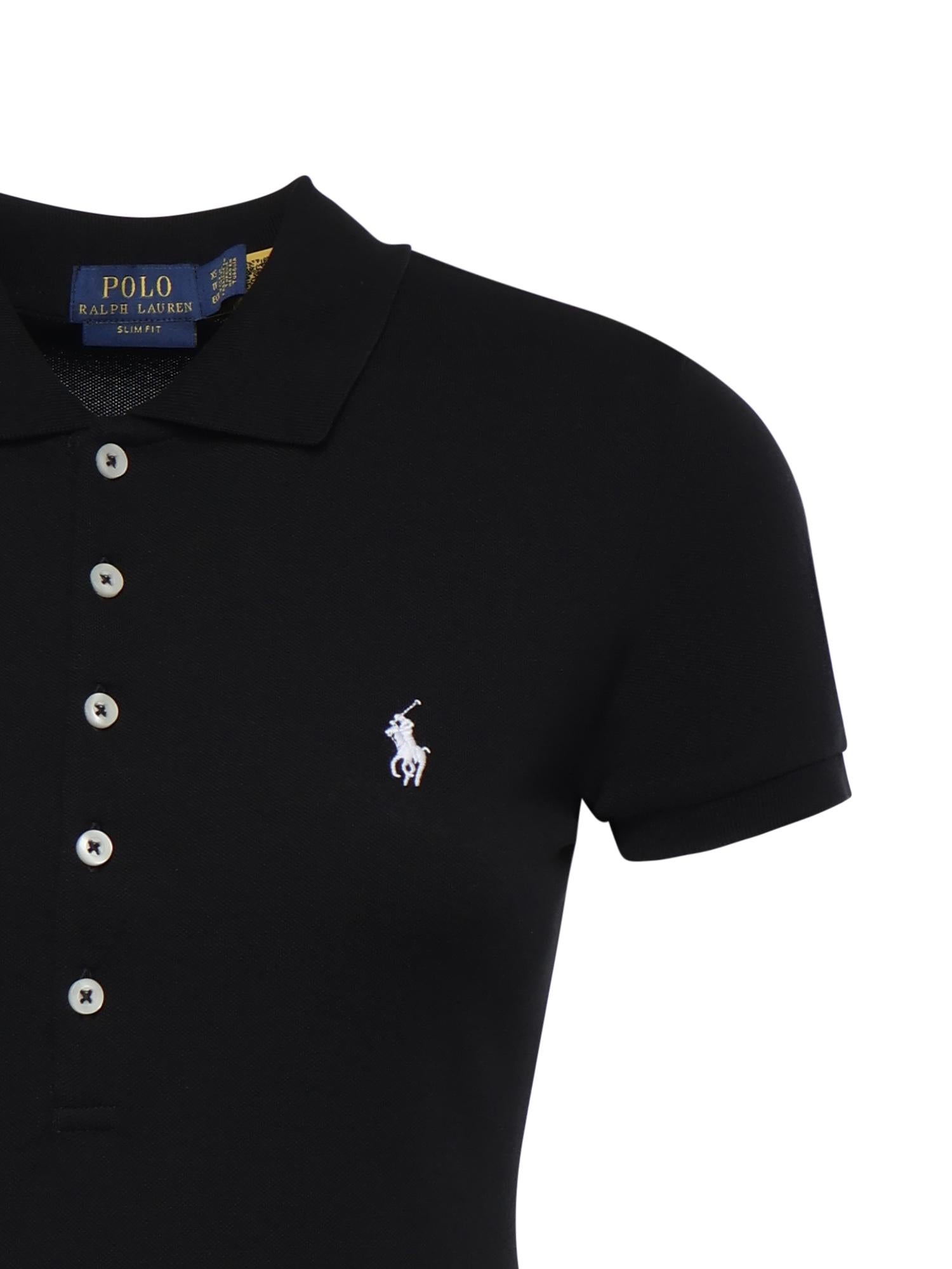 Polo in cotone con logo 211B18200 011 POLO RALPH LAUREN 