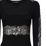 Pullover  in maglia di misto viscosa FXX19T JFMAXN0000 DOLCE & GABBANA 