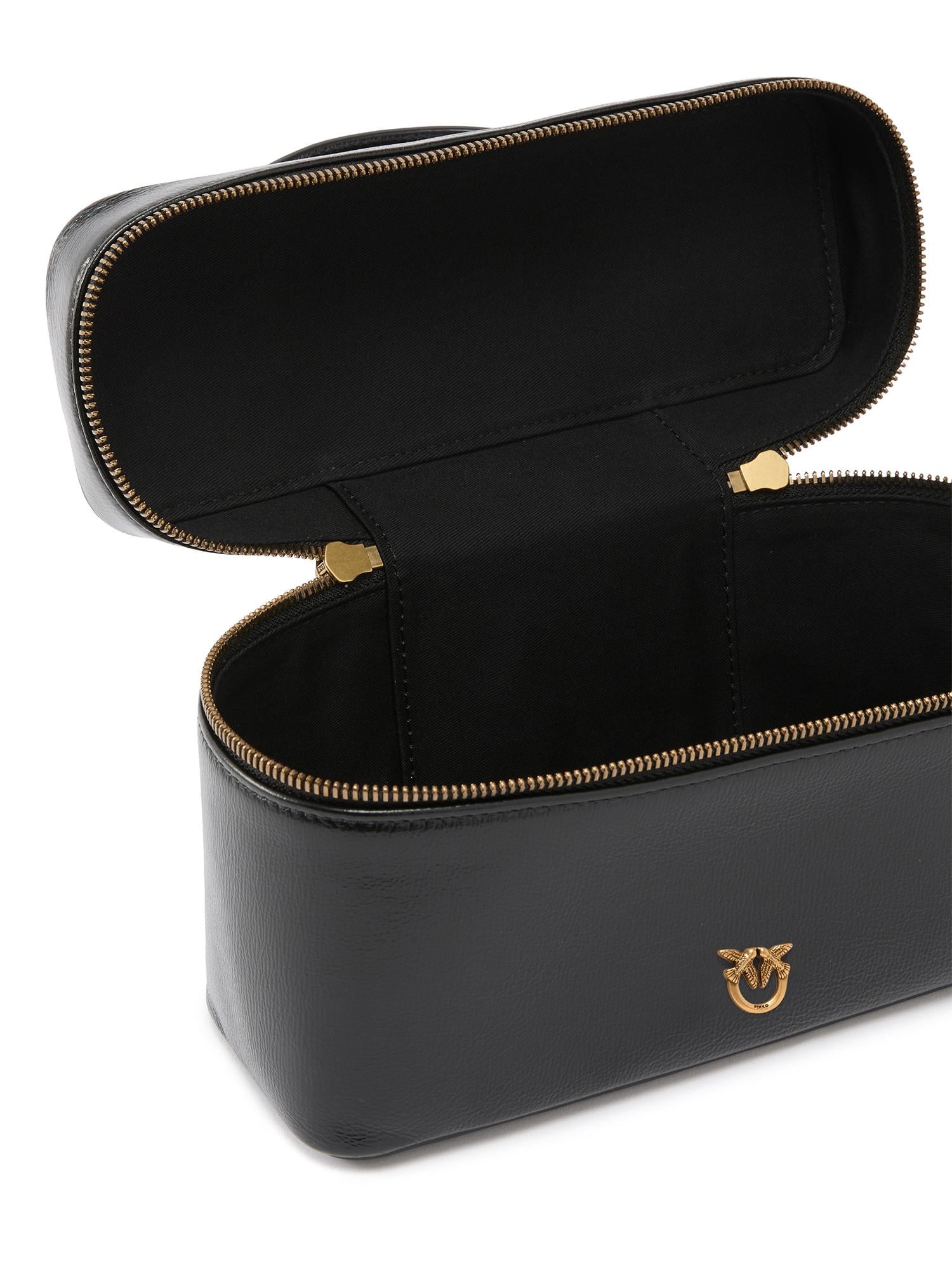Borsa Vanity Case Classic in pelle 106348 A315ZZ99E PINKO 