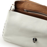 Borsa Postina small in pelle<BR/> 068010 -0040000Z1190 ZANELLATO 