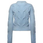 Maglia in filato di misto lana con trecce 2522366162600 002 SPORTMAX 