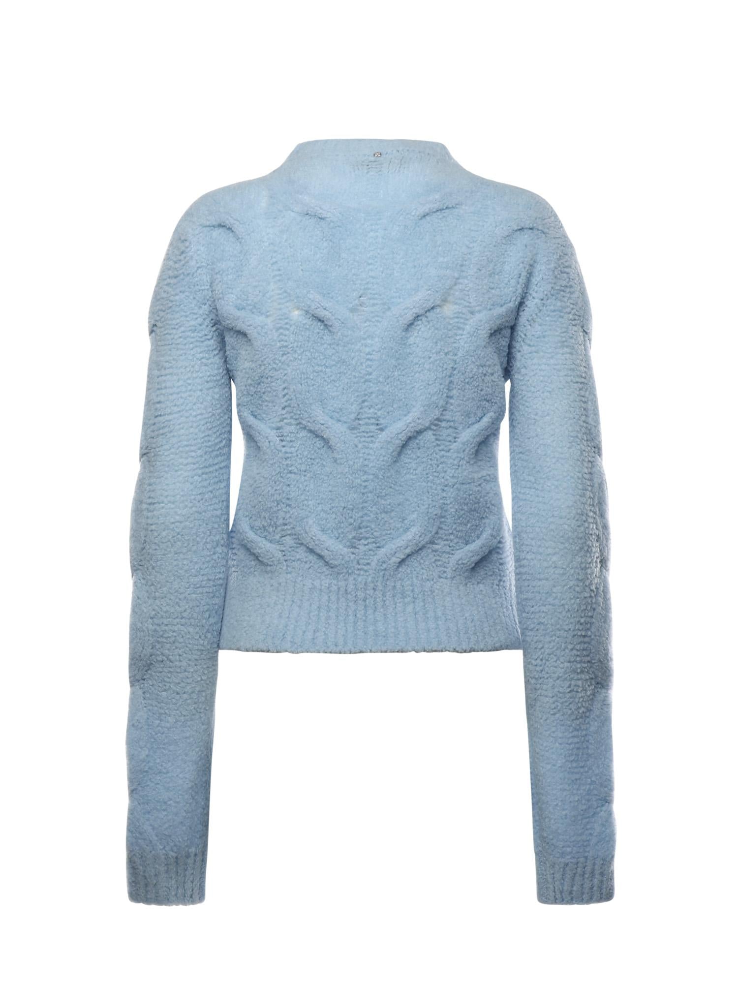 Maglia in filato di misto lana con trecce 2522366162600 002 SPORTMAX 