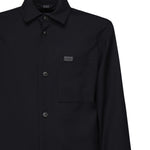 Giacca camicia in tela di lana NAM04500500UMA U808 FAY 