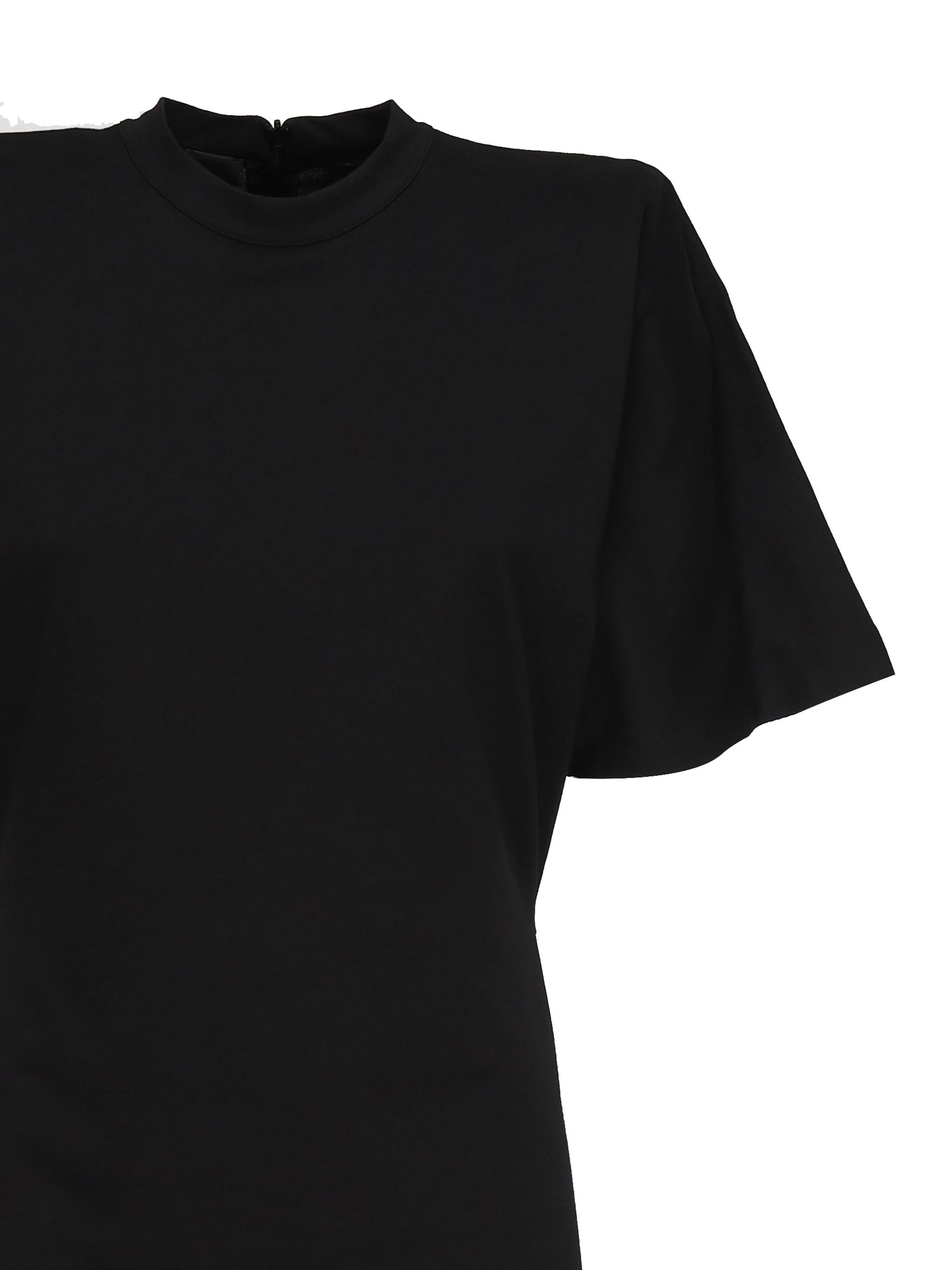 T-shirt con spalle imbottite 105217 A2M2Z99 PINKO 