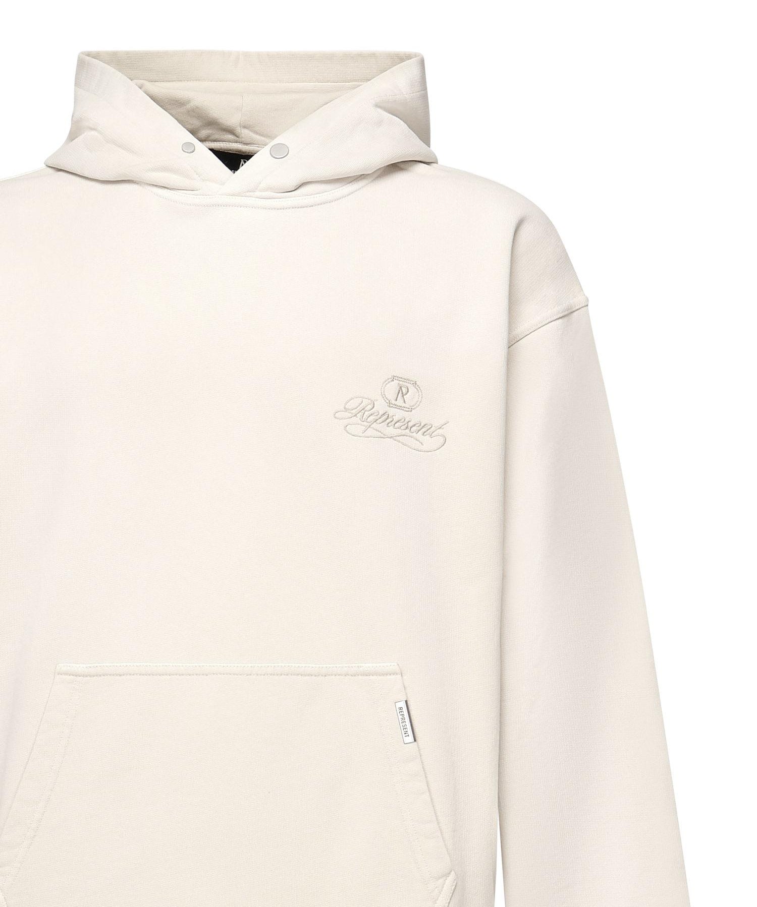 Felpa con ricamo logo MLM100278 25 REPRESENT 