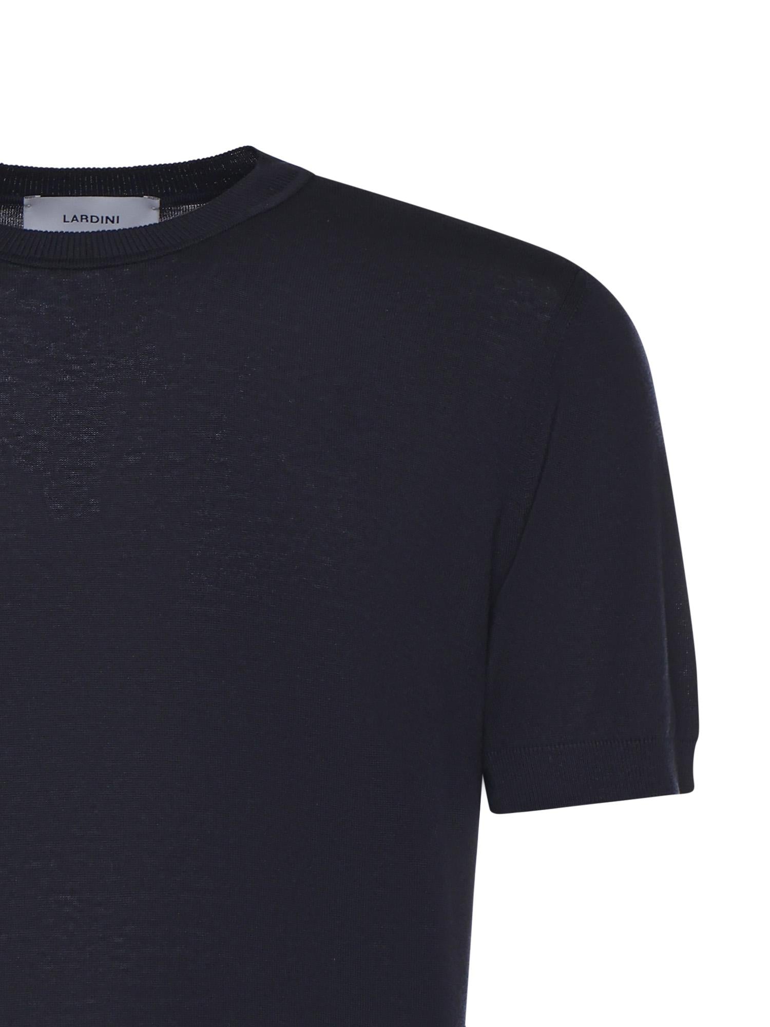 T-shirt in seta PALMMC80 PA66031850 LARDINI 