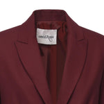 Blazer in misto lana DG6174 ROUGE NOIRE OTTOD'AME 