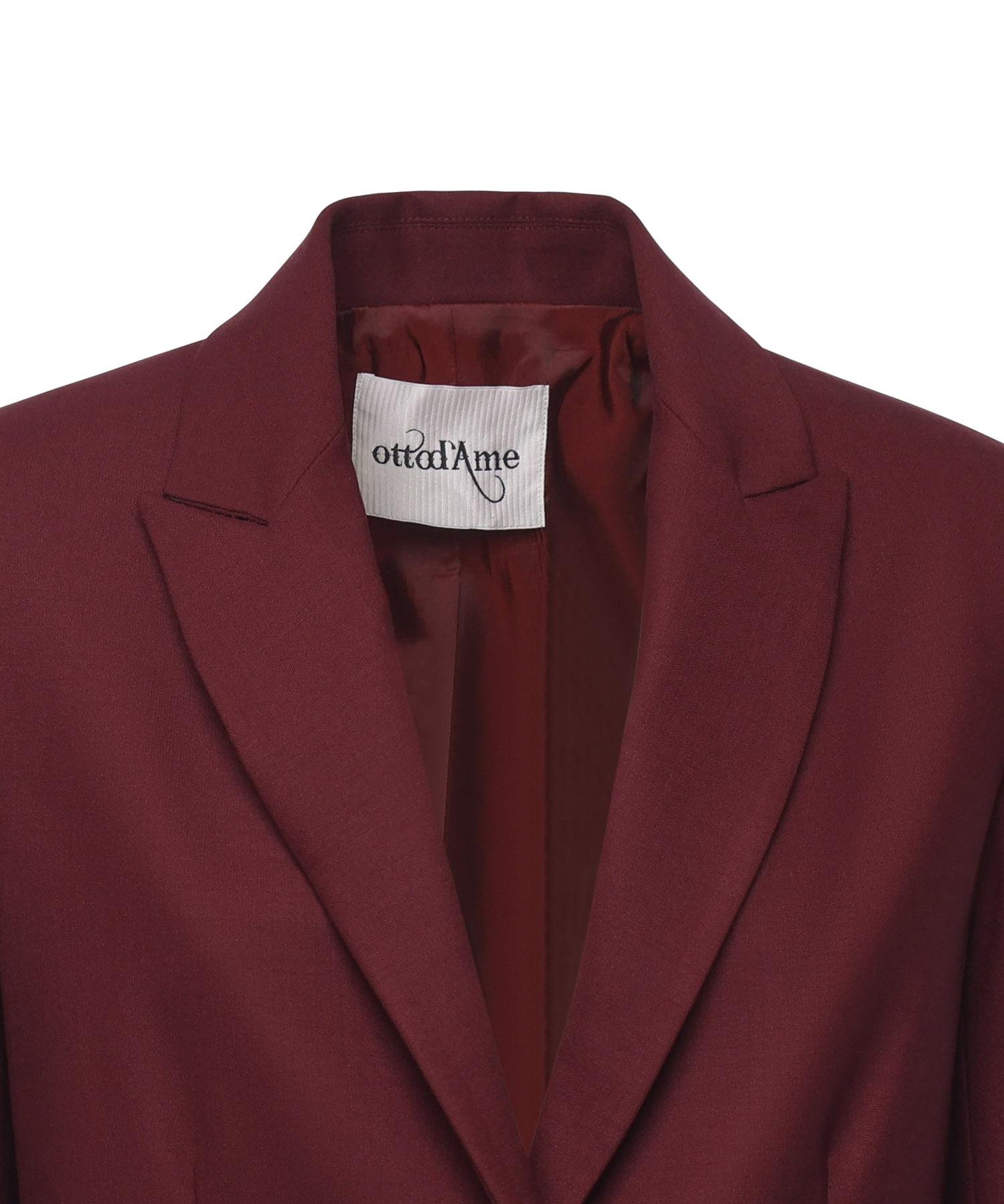 Blazer in misto lana DG6174 ROUGE NOIRE OTTOD'AME 
