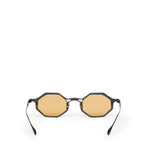 Occhiali da sole Jacaré CPT52 BLK/ORANGE CAPOTE 