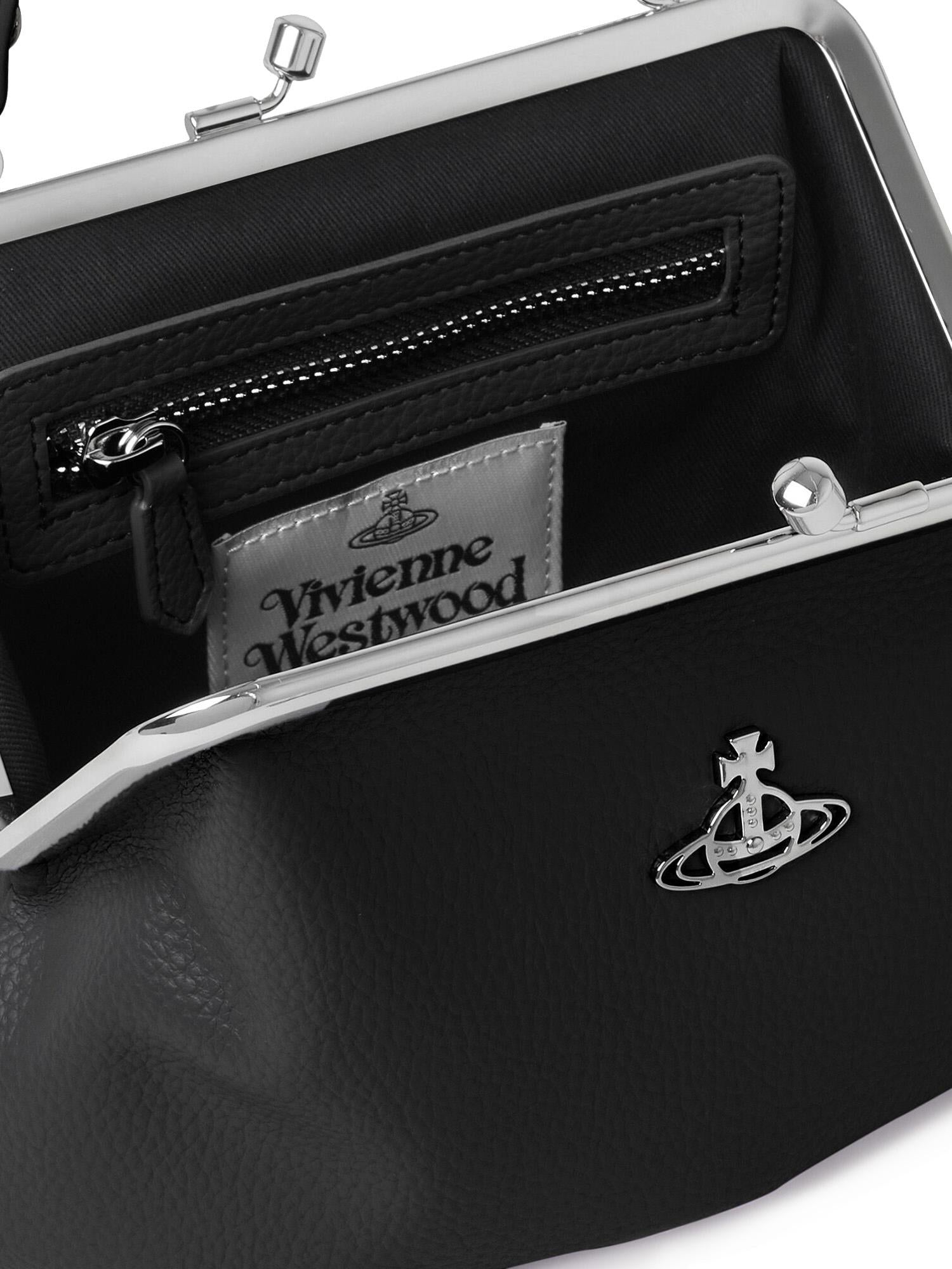 Borsa Granny Frame con logo 4B010007W S0021N401 VIVIENNE WESTWOOD 