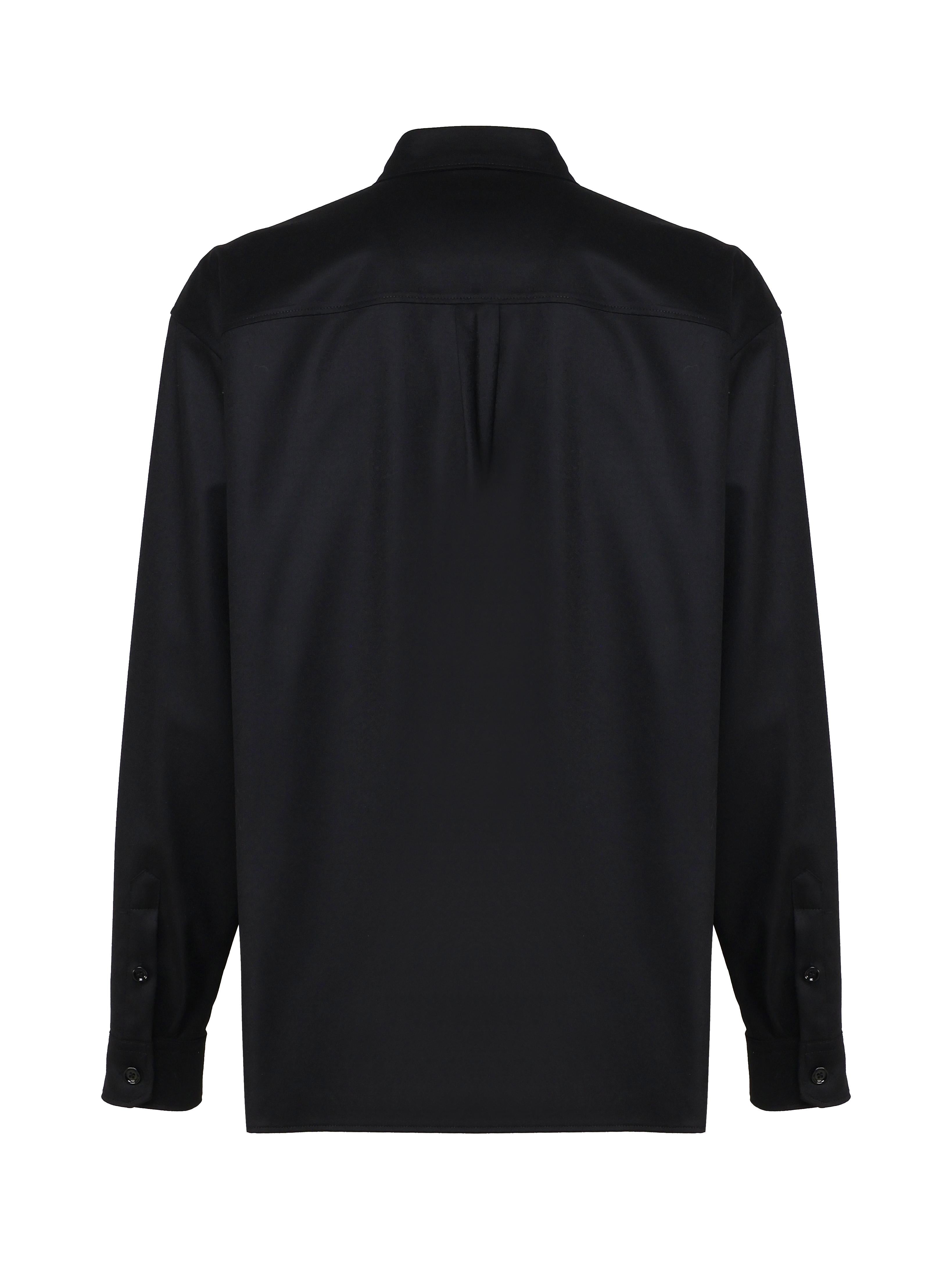 Camicia in lana vergine G5MD1T FU21QN0000 DOLCE & GABBANA 