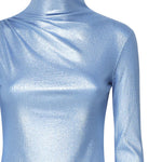 Abito collo alto con scollo T150162A TJV040DEEP DENIM THE ANDAMANE 