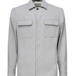 Overshirt in misto lana L70GIAJ17TES0L065 08 ELEVENTY 