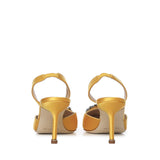 Décolleté slingback Hangisi in raso 4190473 7307 MANOLO BLAHNIK 