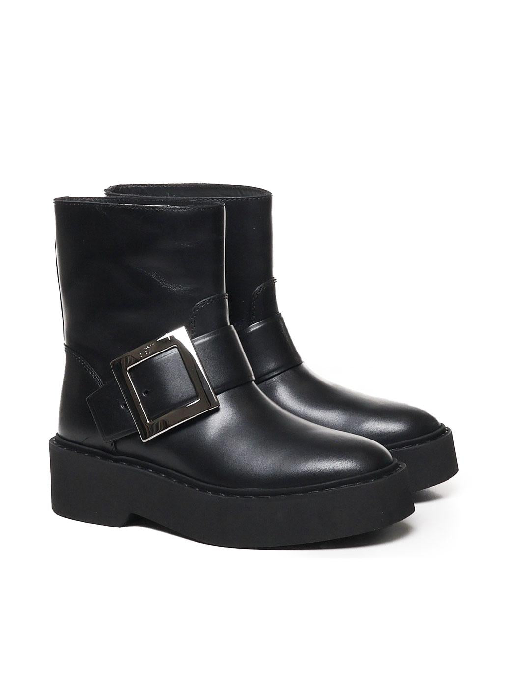 Stivaletti Viv rangers <BR/> RVW74038980TTQ B999 ROGER VIVIER 