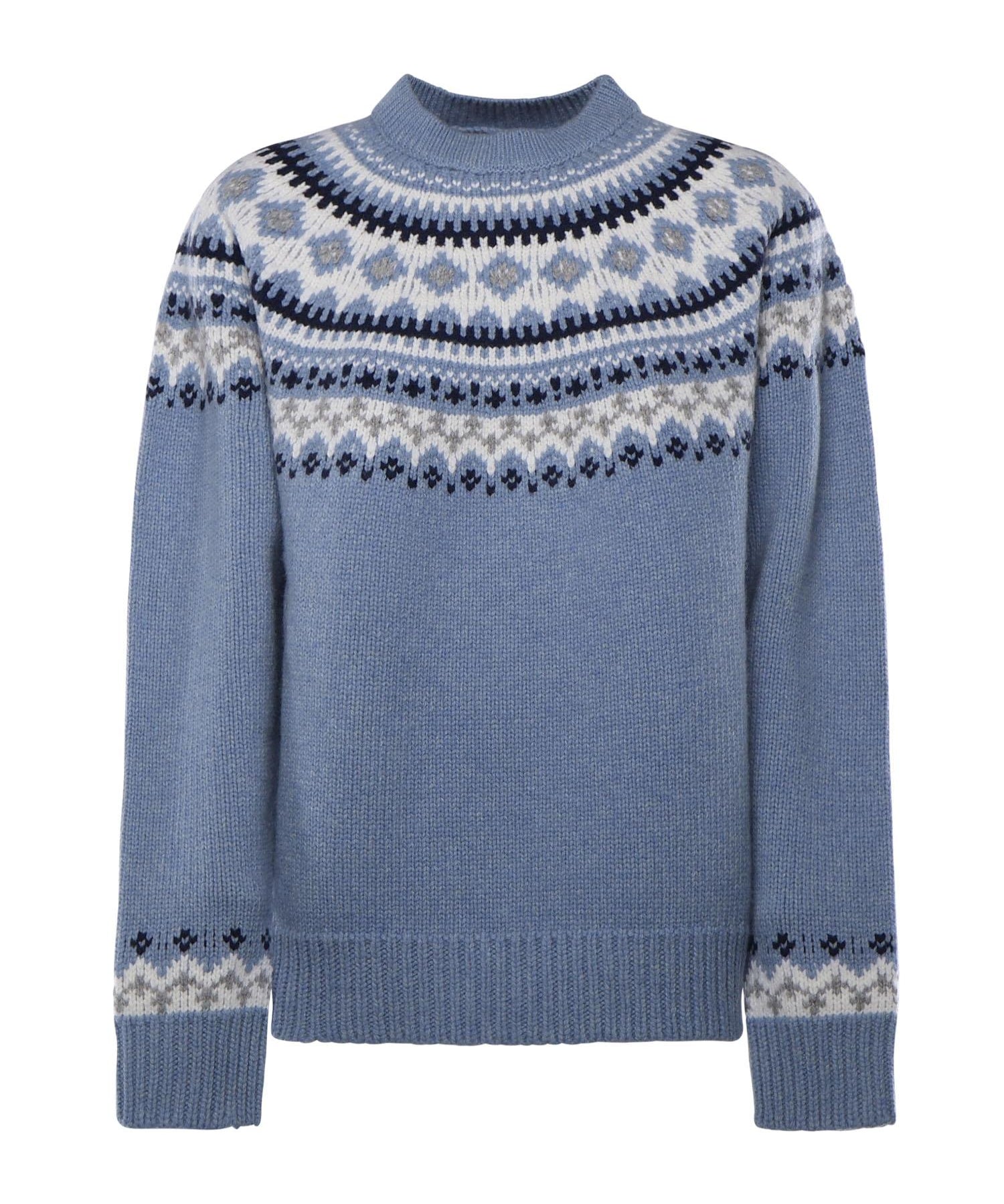Maglione girocollo in lana MML02Y 18SIF0013 MIU MIU 