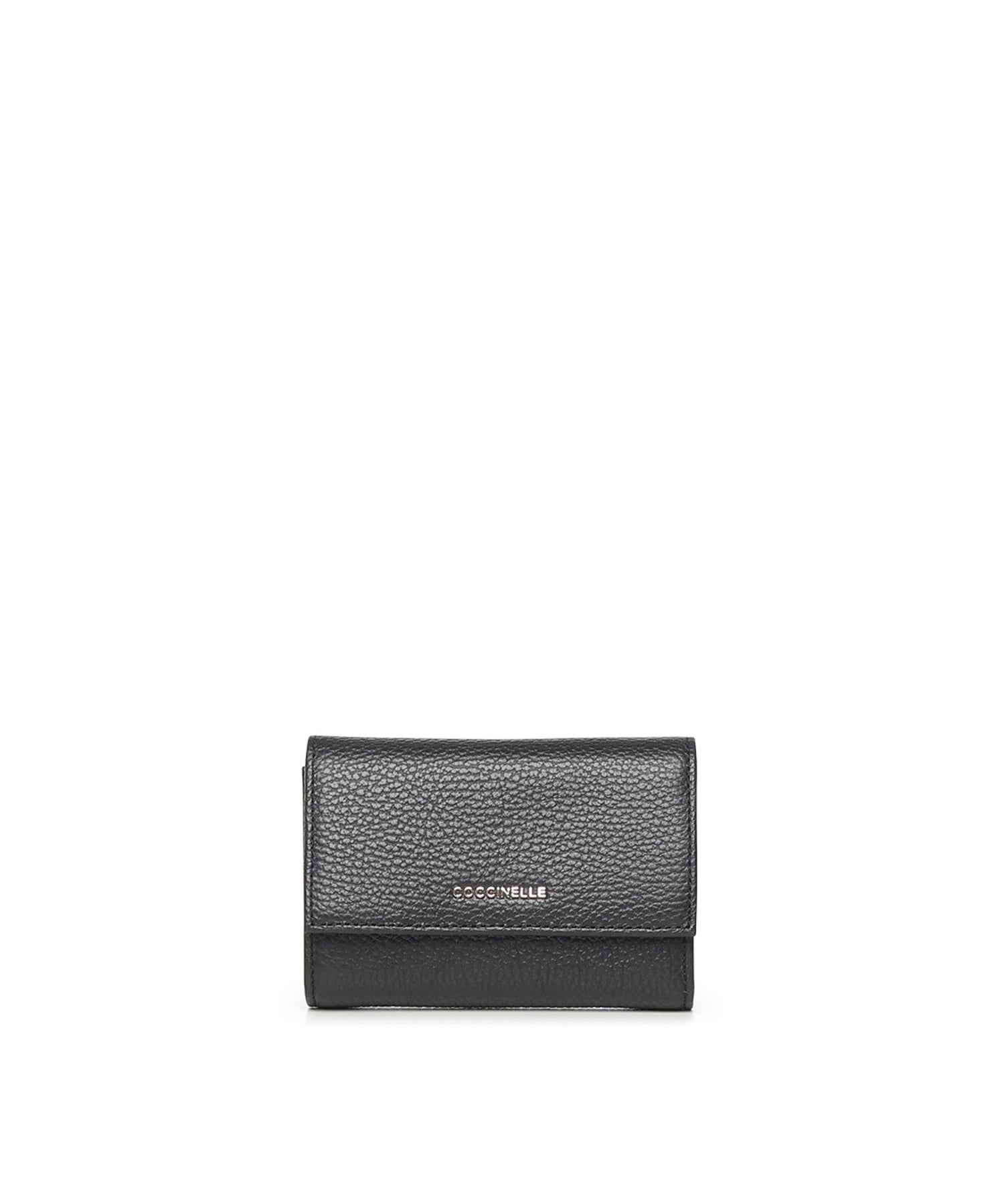 Portafoglio Metallic medium in pelle E2MW5116601 001 COCCINELLE 
