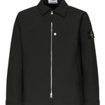 Shacket con zip e logo K2S15Q100003 S0B22V0029 STONE ISLAND 