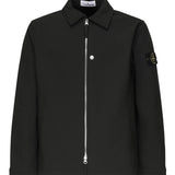 Shacket con zip e logo K2S15Q100003 S0B22V0029 STONE ISLAND 