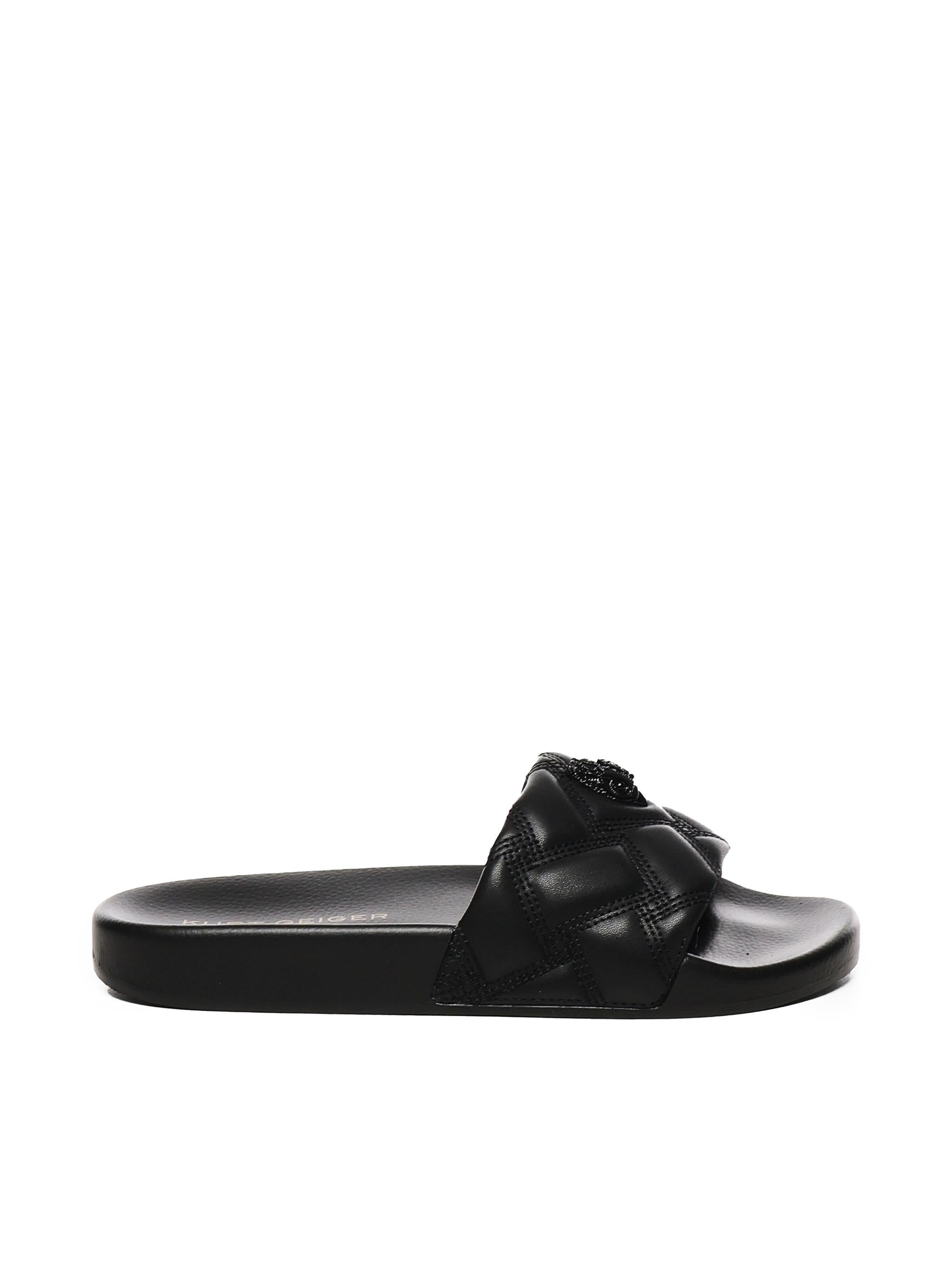 Slide Meena Eagle Drench 8650300979 BLACK KURT GEIGER 