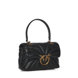 Mini borsa Love Bag Puff Butterfly a tracolla in nappa 100039 A1EXZ99Q PINKO 