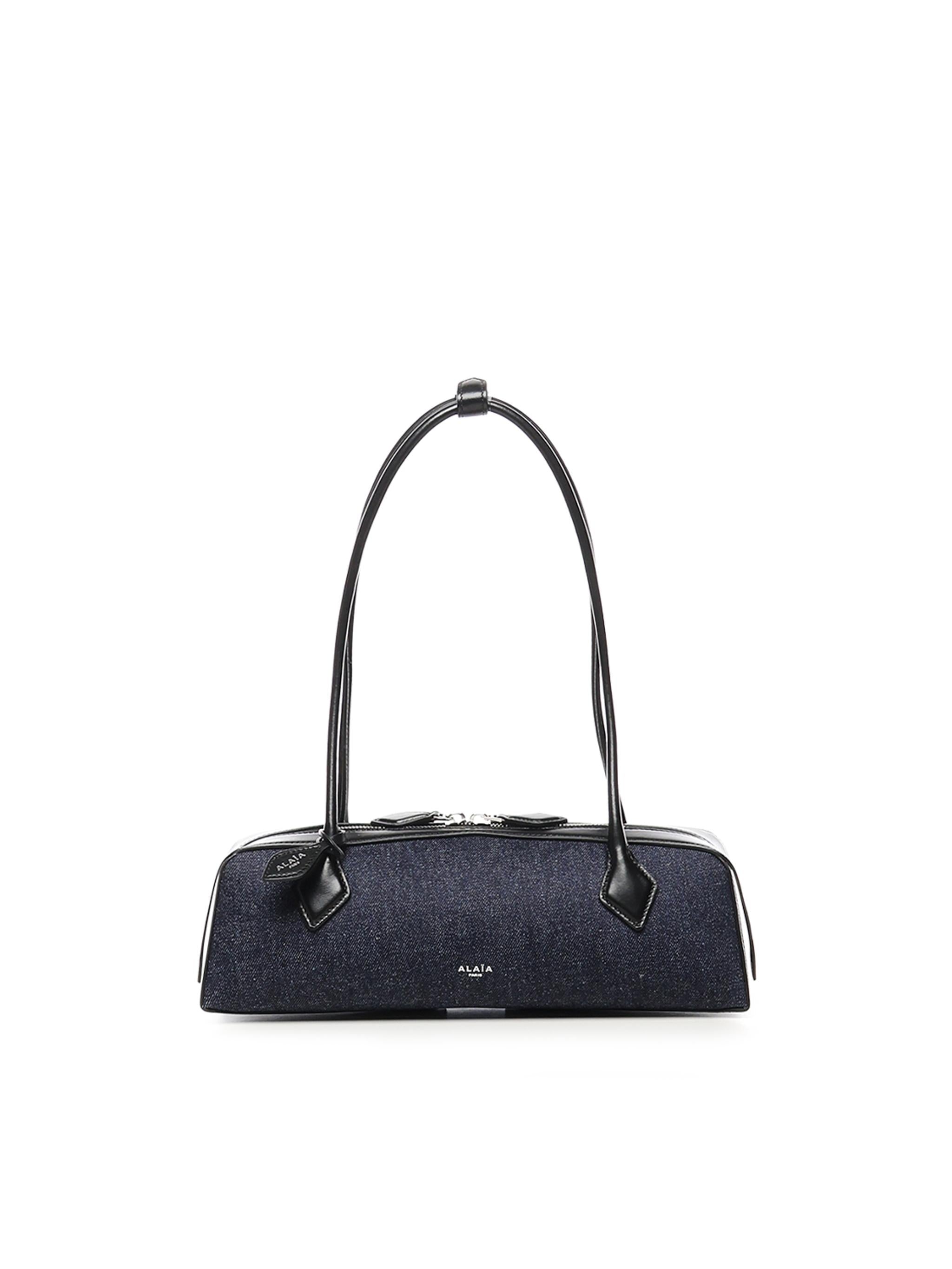 Borsa le Teckel media in denim AA1S06033CA384 516 ALAIA 