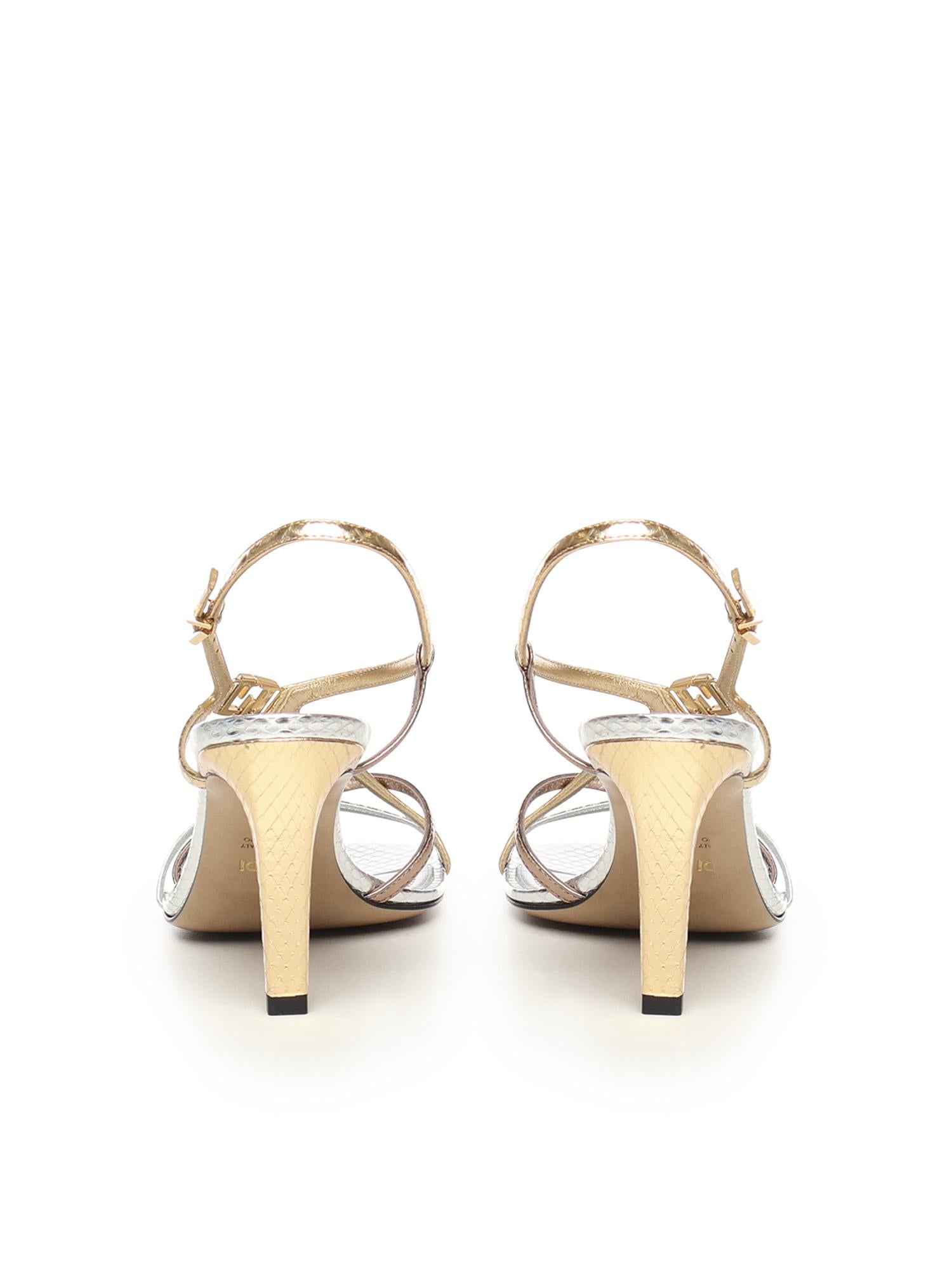 Sandalo Fendi FFold 8X8746 AU39F1T00 FENDI 