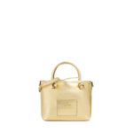 Mini bag in pelle con logo 73BP9VT02 LOLLI POPPOP GOLD V° 73 