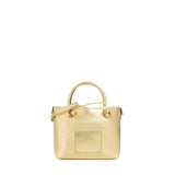 Mini bag in pelle con logo 73BP9VT02 LOLLI POPPOP GOLD V° 73 