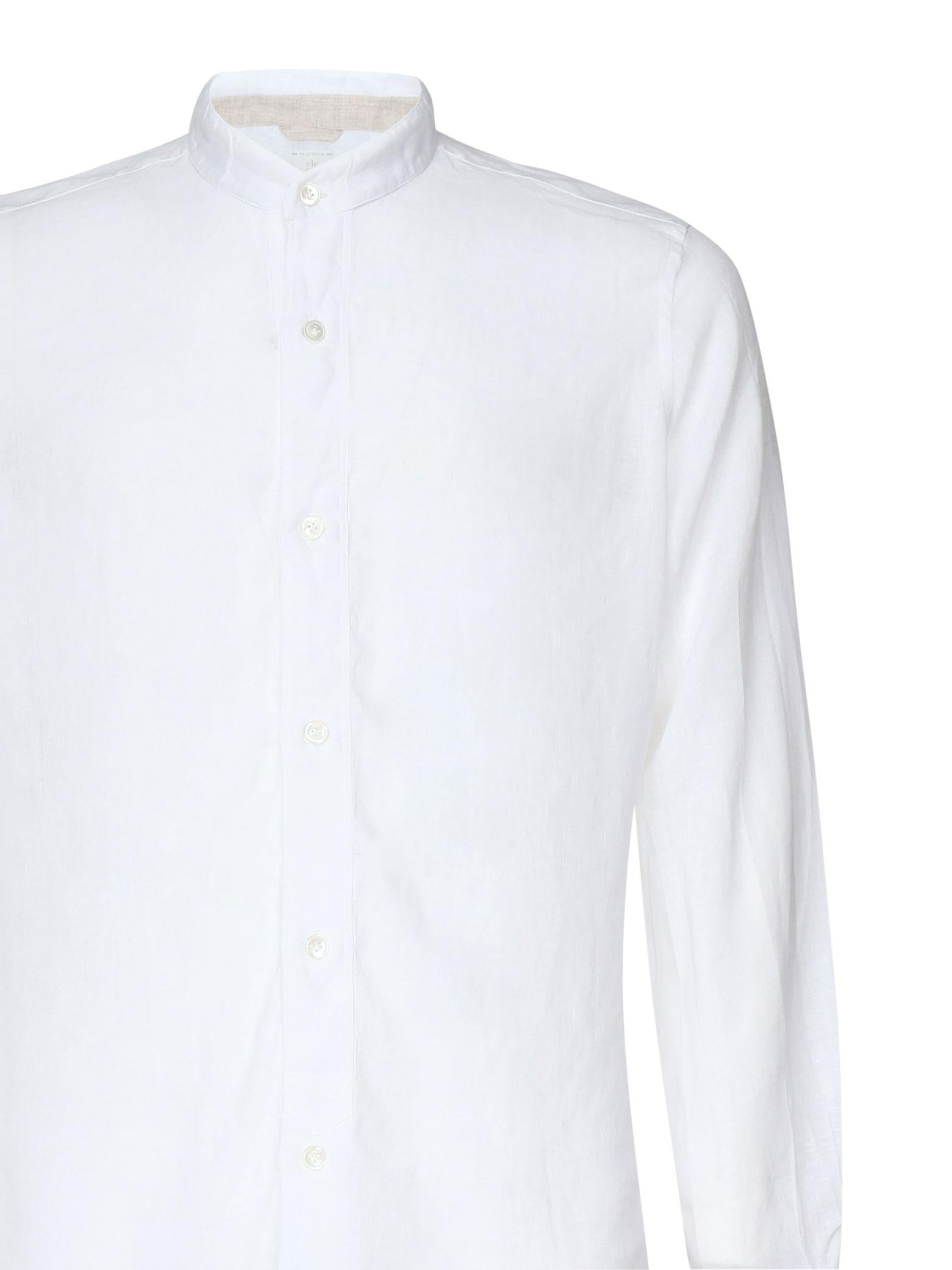 Camicia in lino K75CAMI16TES0K152 01 ELEVENTY 
