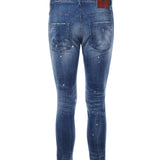 Jeans slim con effetto vissuto S74LB1642 S30342470 DSQUARED2 