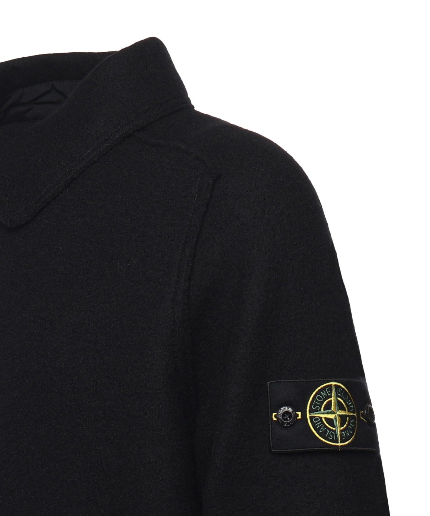 Coach jacket in feltro di lana RWS K2S155100060 S0IN1V0029 STONE ISLAND 