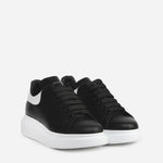 Sneakers oversize in pelle con talloncino a contrasto 553770 WHGP51070 ALEXANDER McQUEEN 
