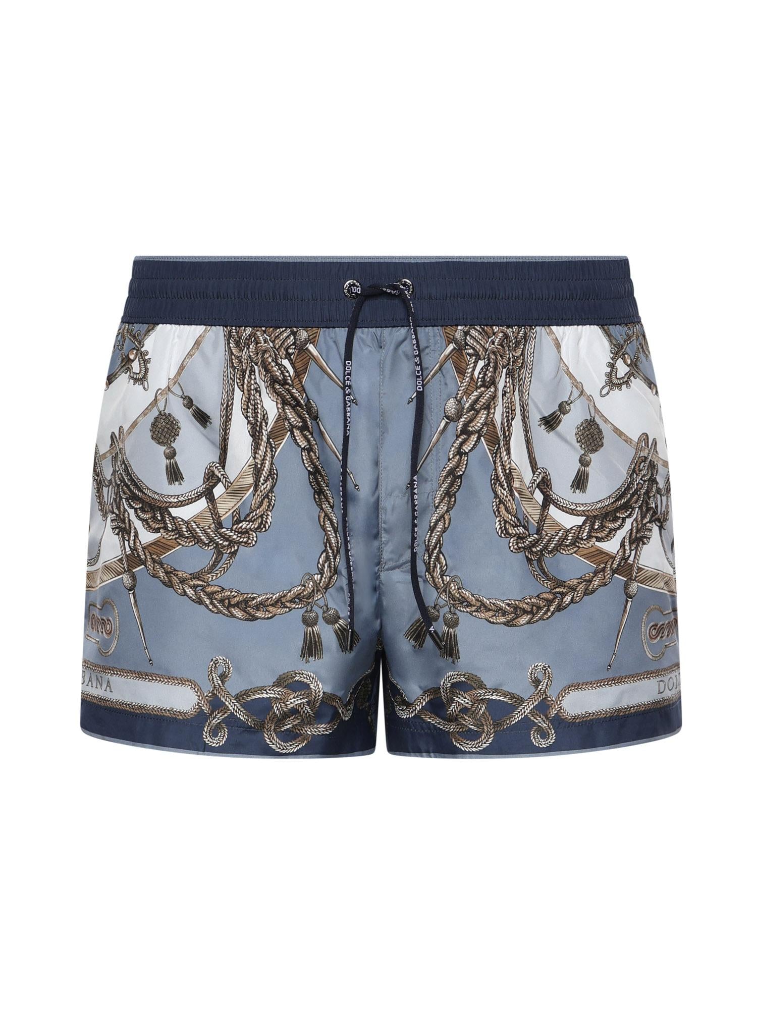 Costume da bagno con stampa M4E48T ON0CGHT5XB DOLCE & GABBANA 