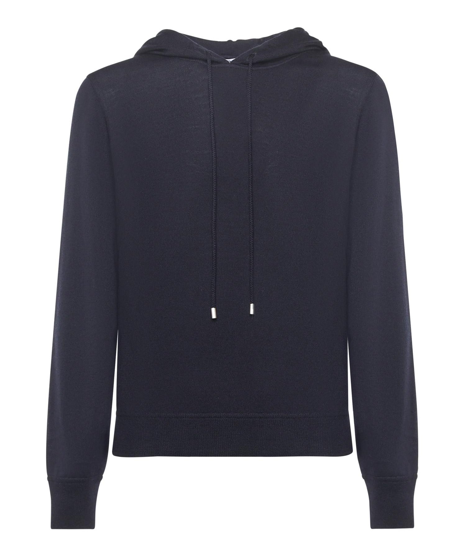 Felpa con cappuccio in lana vergine 57122 14801598 GALIANO 