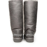 Stivali Eskimo 40 rhinestones logo MUFW101052B SSIL MOU 