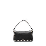 Borsa piccola a tracolla Rockstud in vitello 8W2B0J47 VSF0NO VALENTINO GARAVANI 