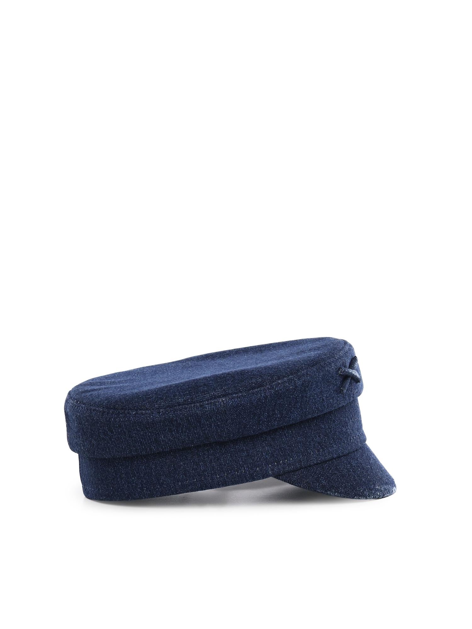 Cappello Baker Boy in denim distressed KPC078PS26  RUSLAN BAGINSKIY 