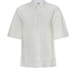 Camicia Intrecciato in popeline di cotone 852469 V6CX09107 BOTTEGA VENETA 