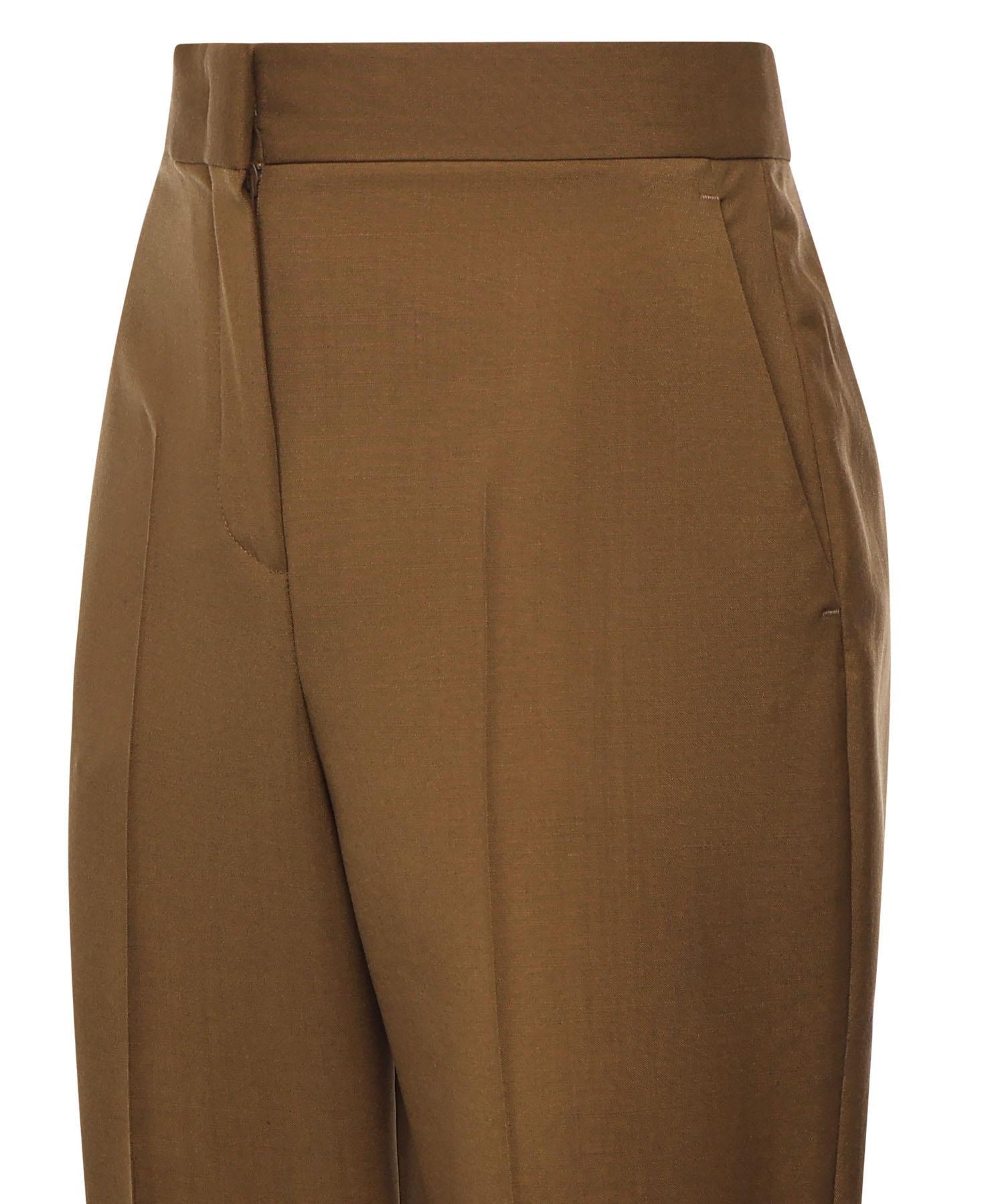 Pantaloni in lana e mohair FR6648 AQ3HF1T6L FENDI 