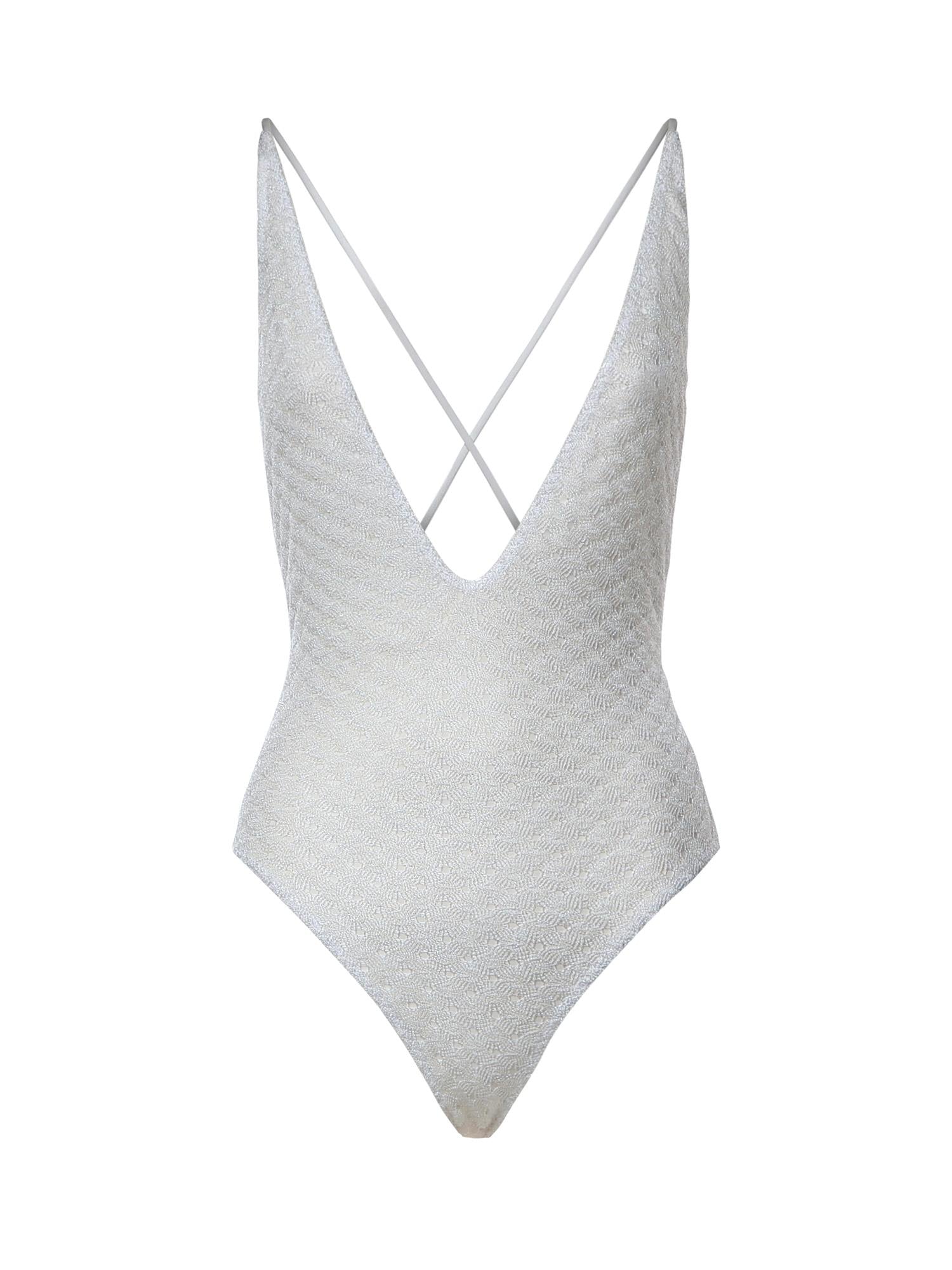 Costume intero in viscosa lamé lavorazione raschel MC22SP03 BR014RS01JW MISSONI 