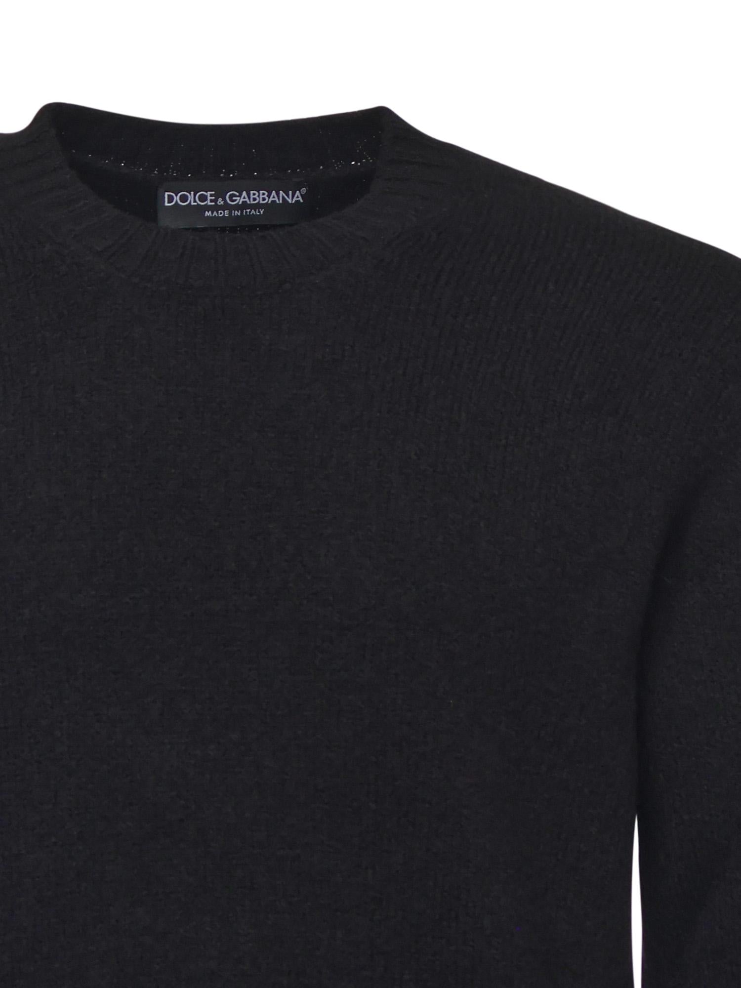 Maglione basic in misto lana GXX02T JFMILN0021 DOLCE & GABBANA 