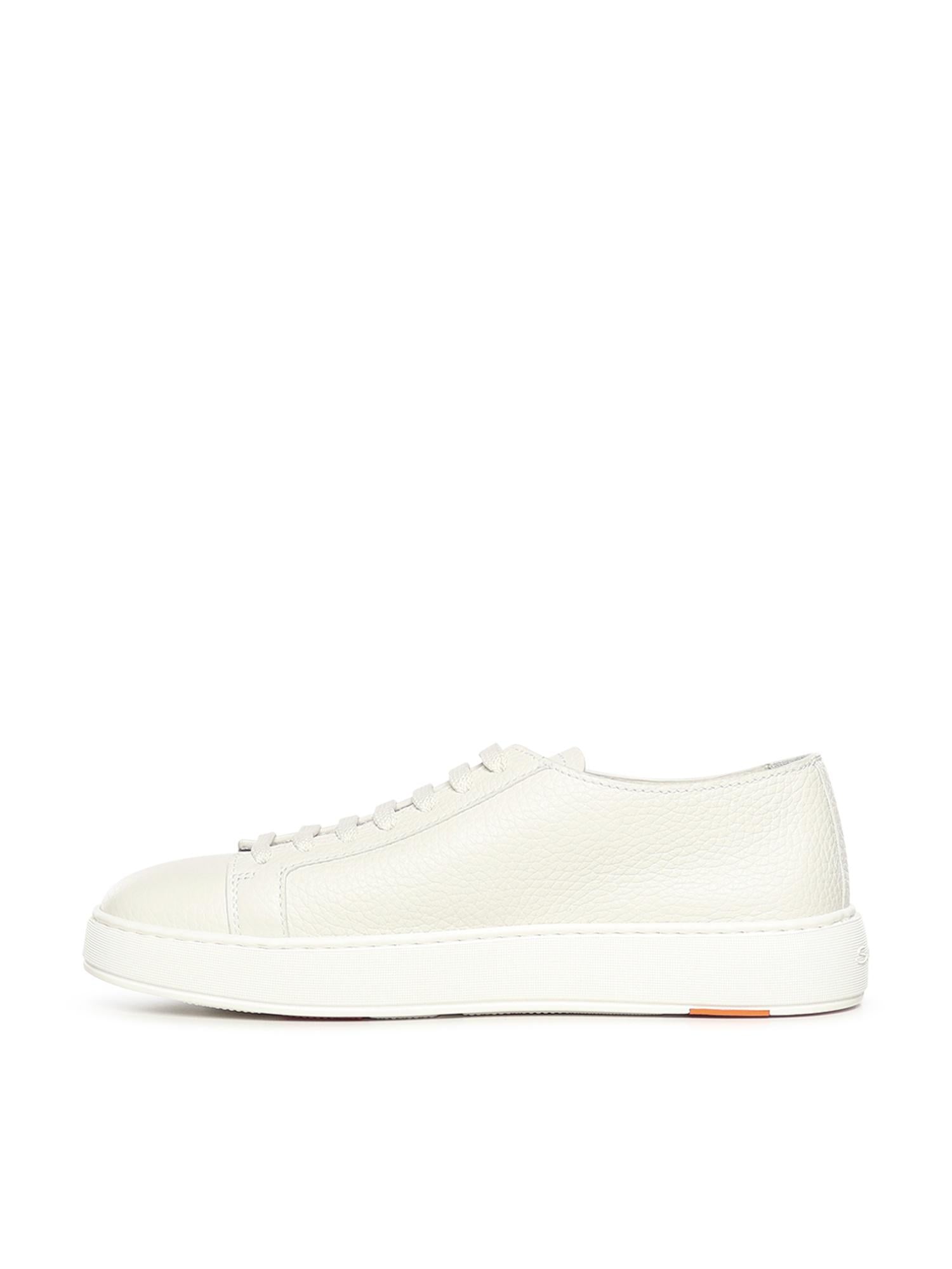 Sneaker in pelle bottalata MBCD21430BARC MMDI48 SANTONI 
