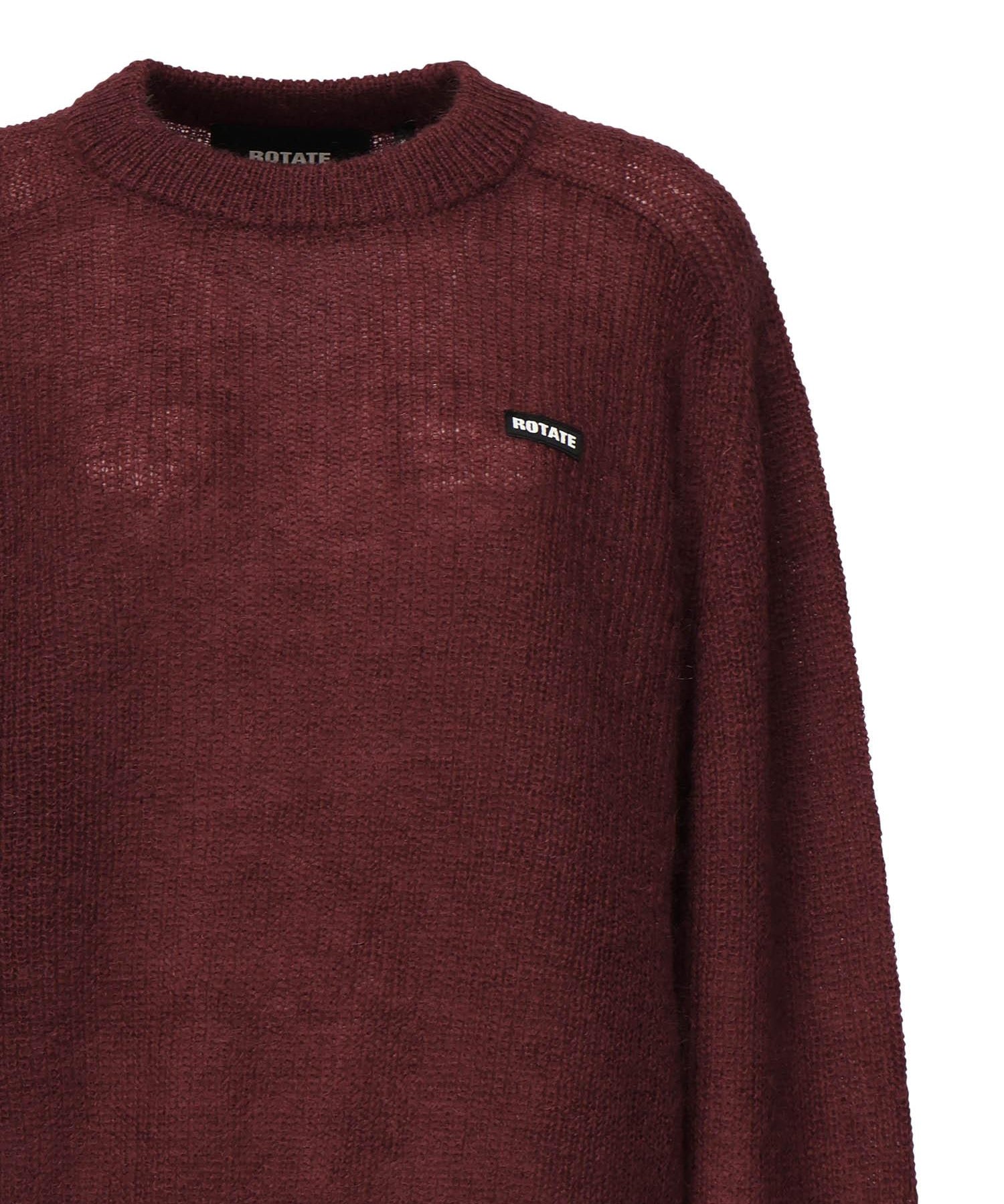 Maglione con logo lettering 114565 2734 ROTATE 